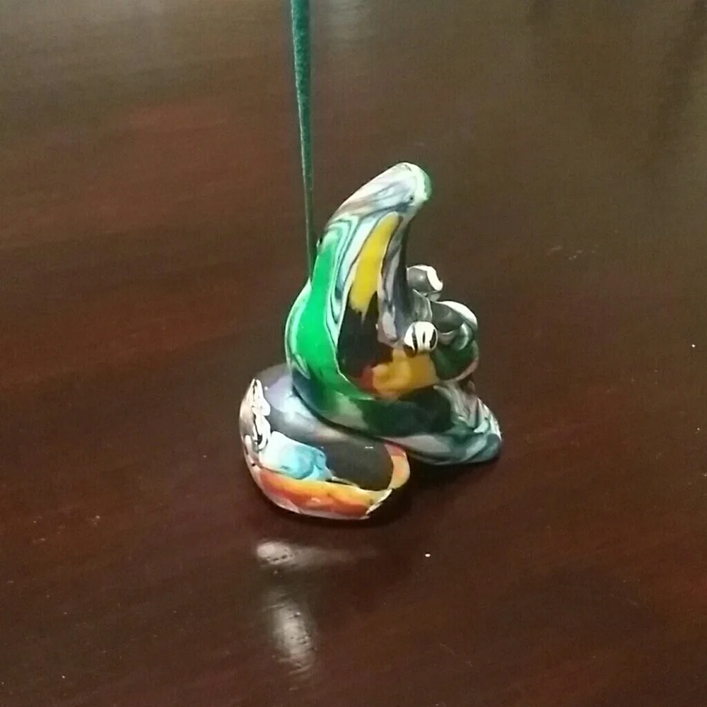 Incense Holder Tye Dye Moon / Banana